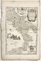 Accuratissima delineazione del Regno di Napoli con le sue XII. Provincie distinte.